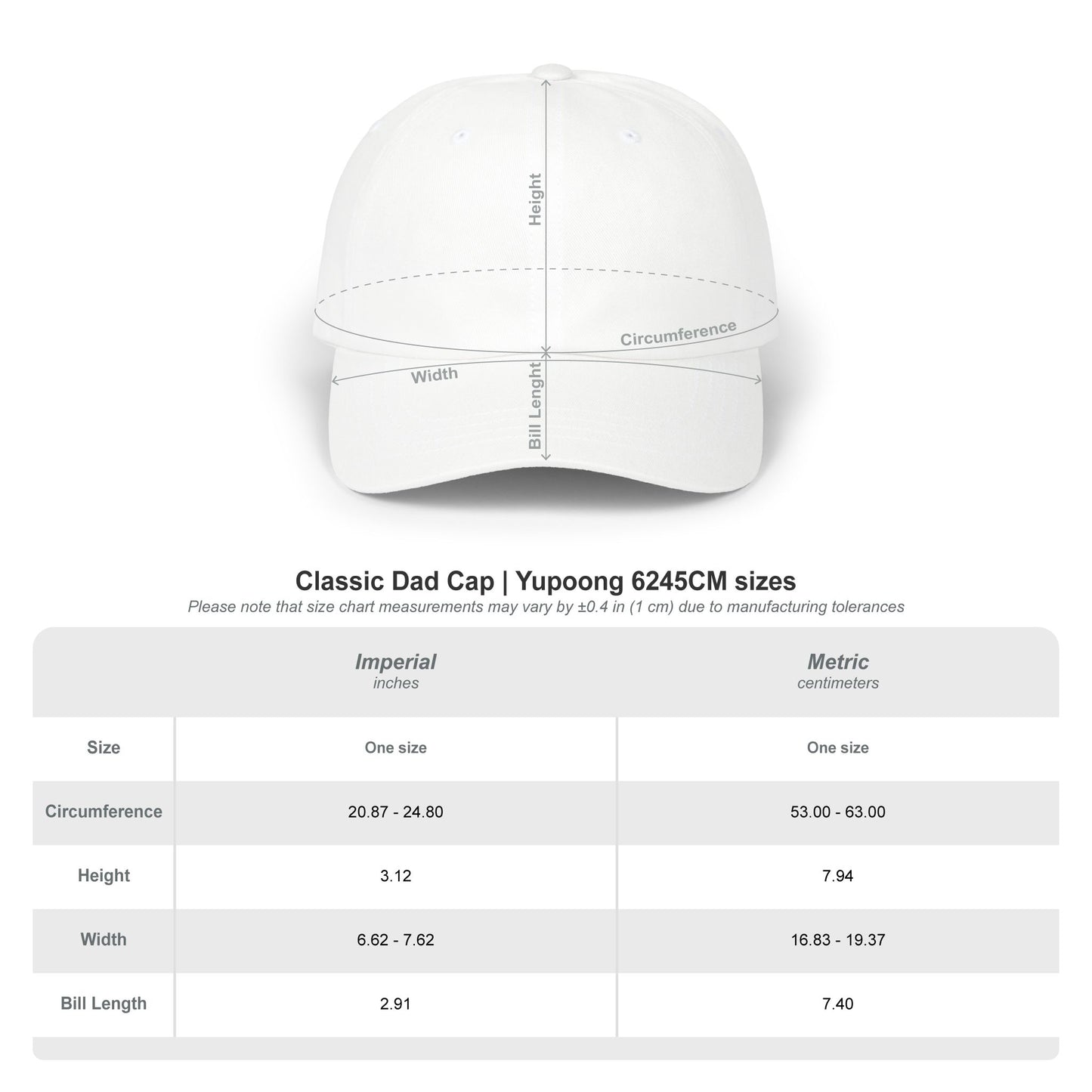 JAAC GO ROUGE Design Embroidered Classic Baseball Hat