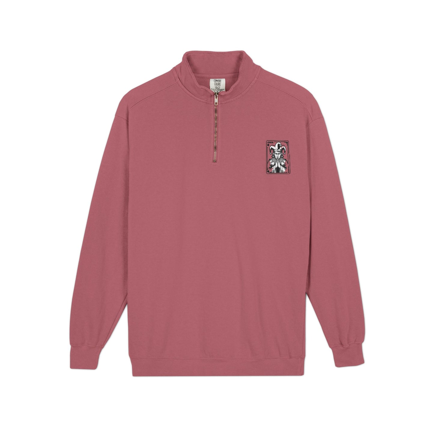 JAAC PLAY THE JOKER Design Quarter-Zip Sweatshirt