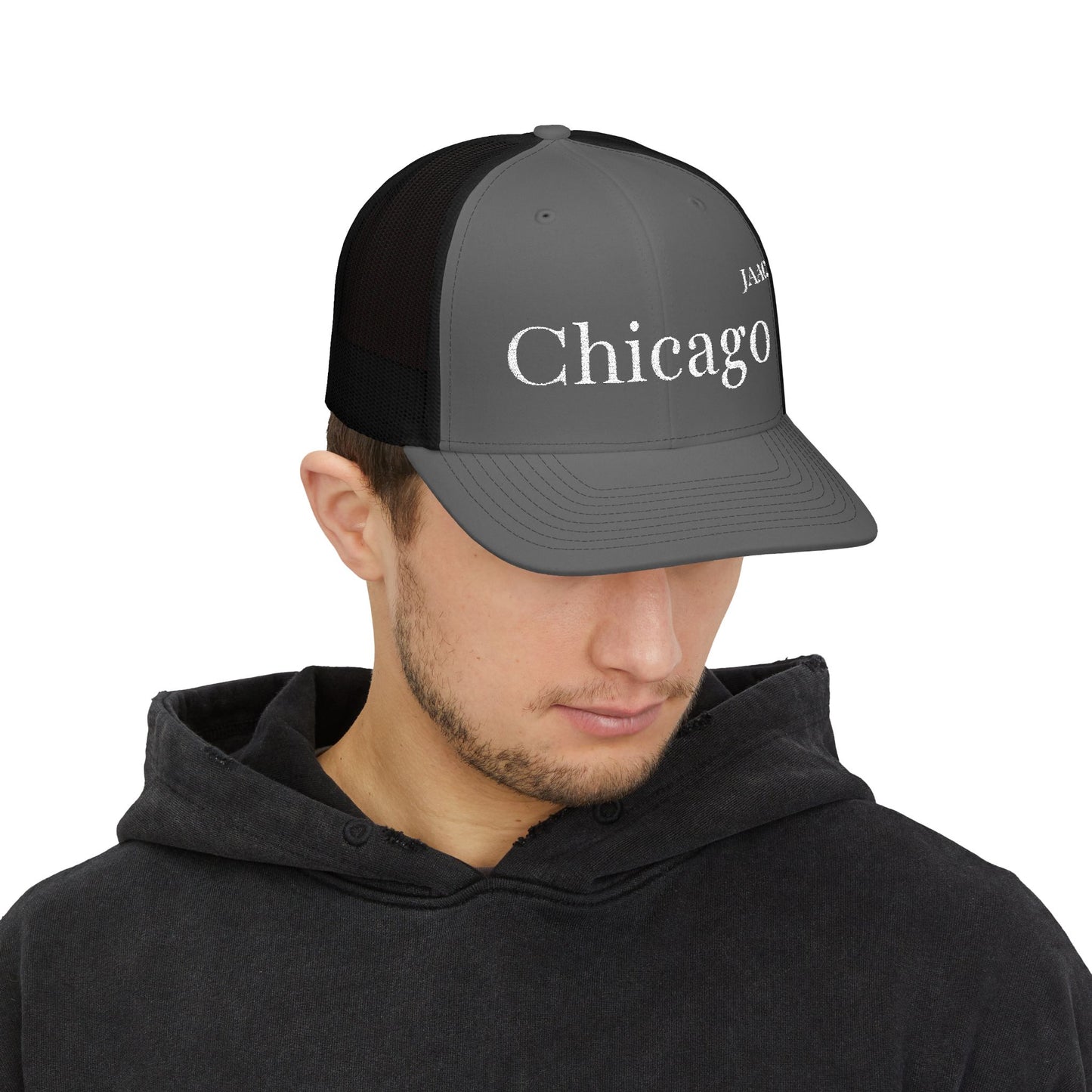 JAAC Chicago Design Snapback Trucker Cap