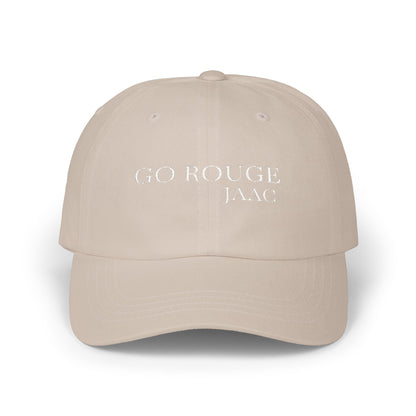 JAAC GO ROUGE Design Embroidered Classic Baseball Hat