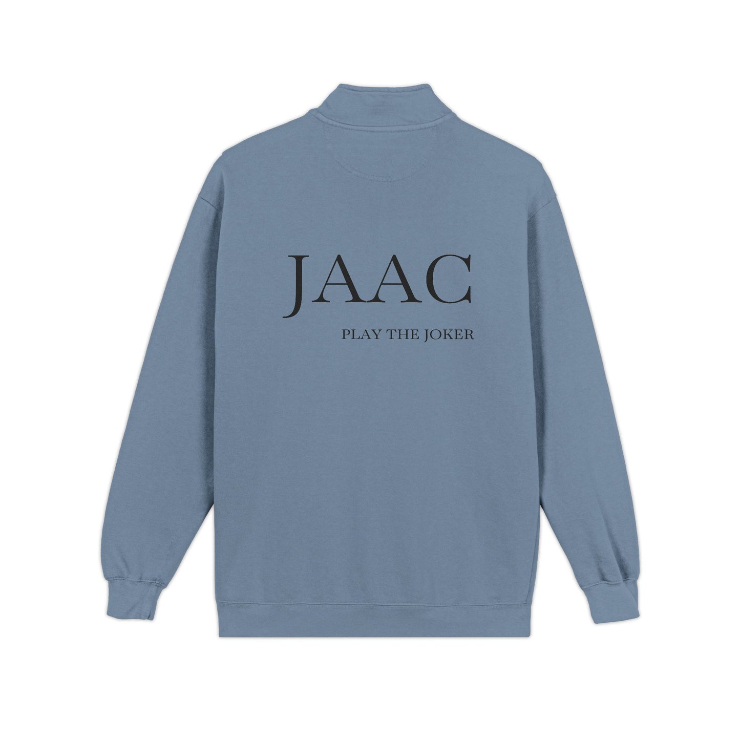 JAAC PLAY THE JOKER Design Quarter-Zip Sweatshirt