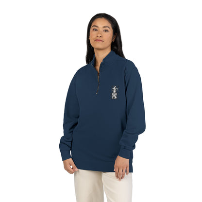 JAAC PLAY THE JOKER Design Quarter-Zip Sweatshirt