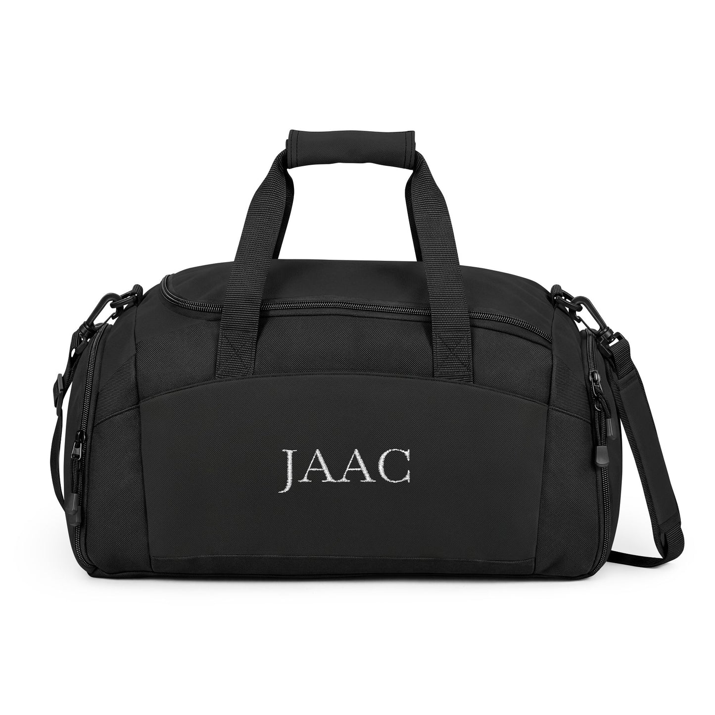 JAAC Black Duffle-Gym Bag