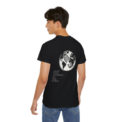 JAAC 'Leave Your Footprint' Design Back Graphic T-Shirt