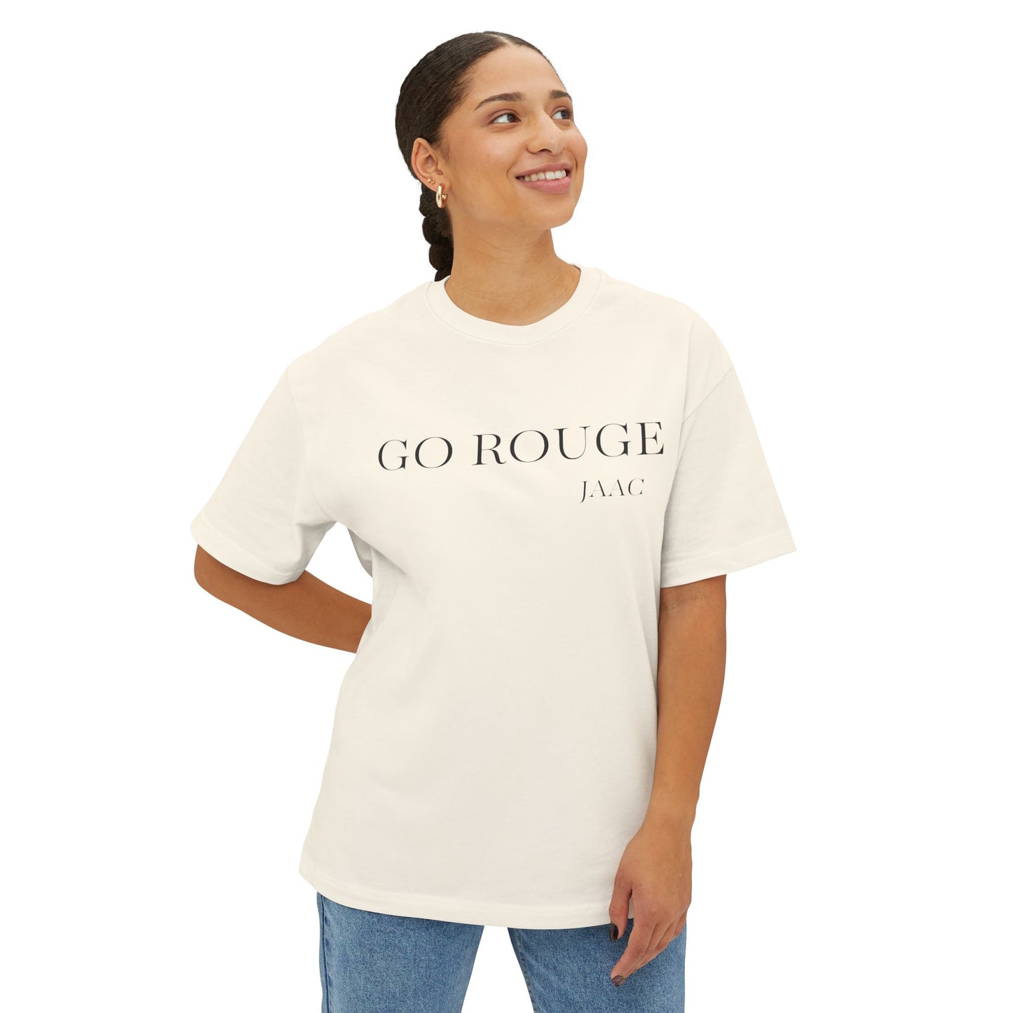 JAAC GO ROUGE Oversized Boxy T-Shirt
