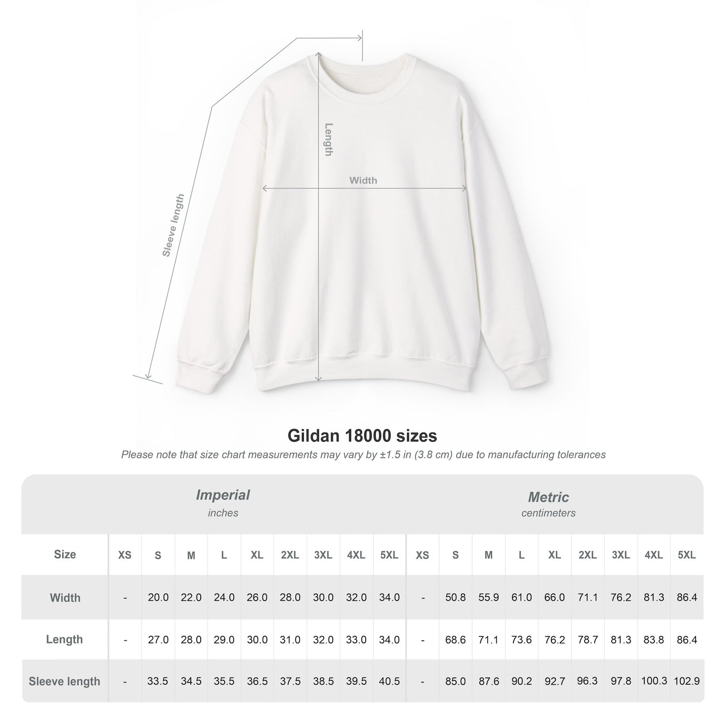 JAAC Design Crewneck Sweatshirt
