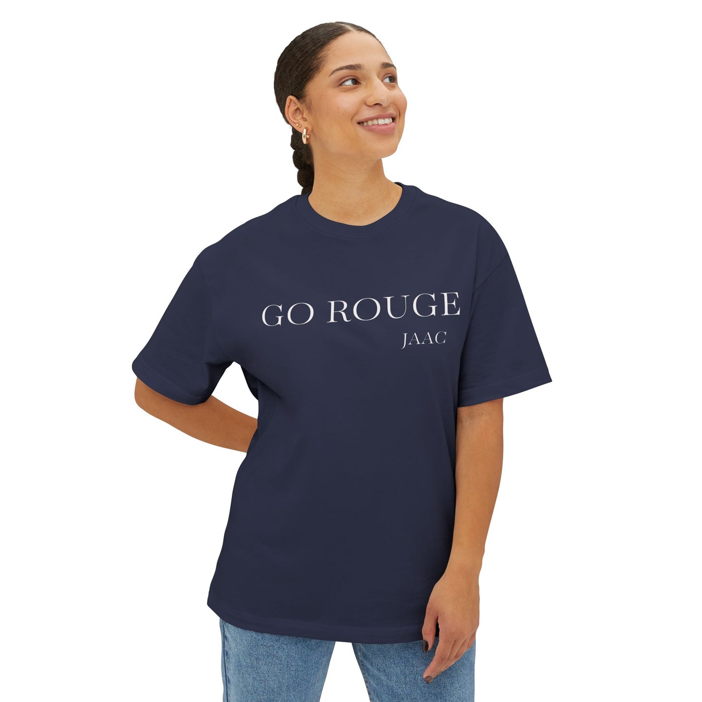 JAAC GO ROUGE Oversized Boxy T-Shirt