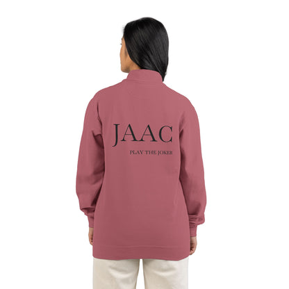 JAAC PLAY THE JOKER Design Quarter-Zip Sweatshirt