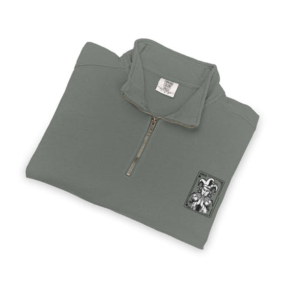 JAAC PLAY THE JOKER Design Quarter-Zip Sweatshirt