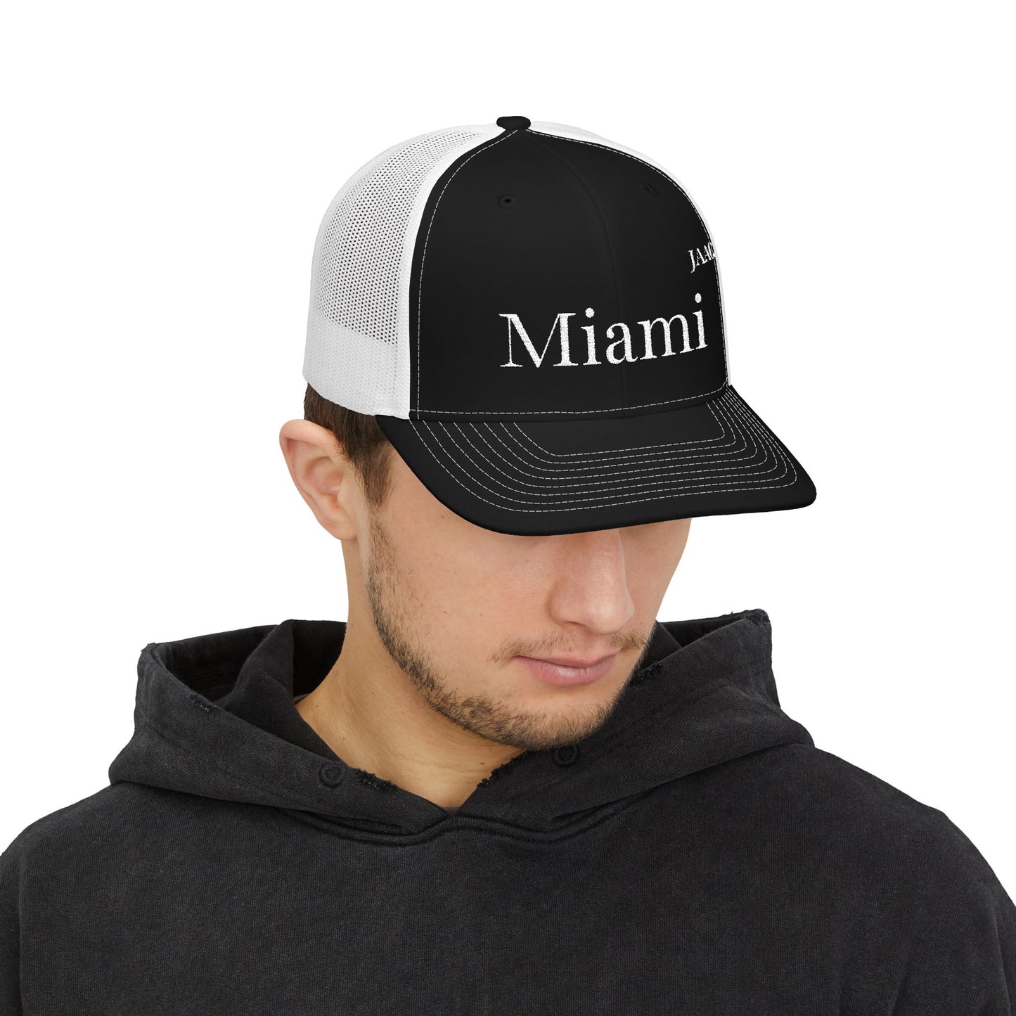 JAAC Miami Design Snapback Trucker Cap