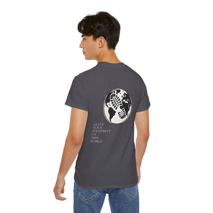 JAAC 'Leave Your Footprint' Design Back Graphic T-Shirt