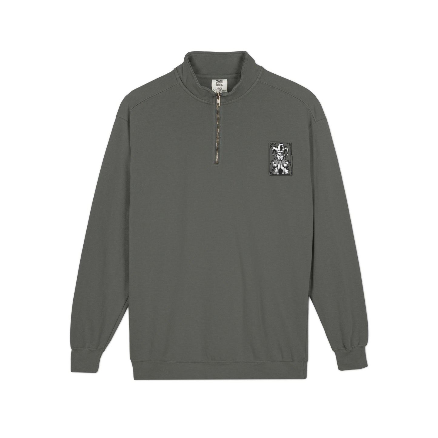JAAC PLAY THE JOKER Design Quarter-Zip Sweatshirt