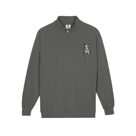 JAAC PLAY THE JOKER Design Quarter-Zip Sweatshirt