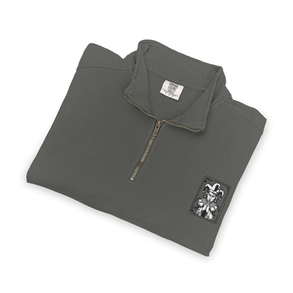 JAAC PLAY THE JOKER Design Quarter-Zip Sweatshirt