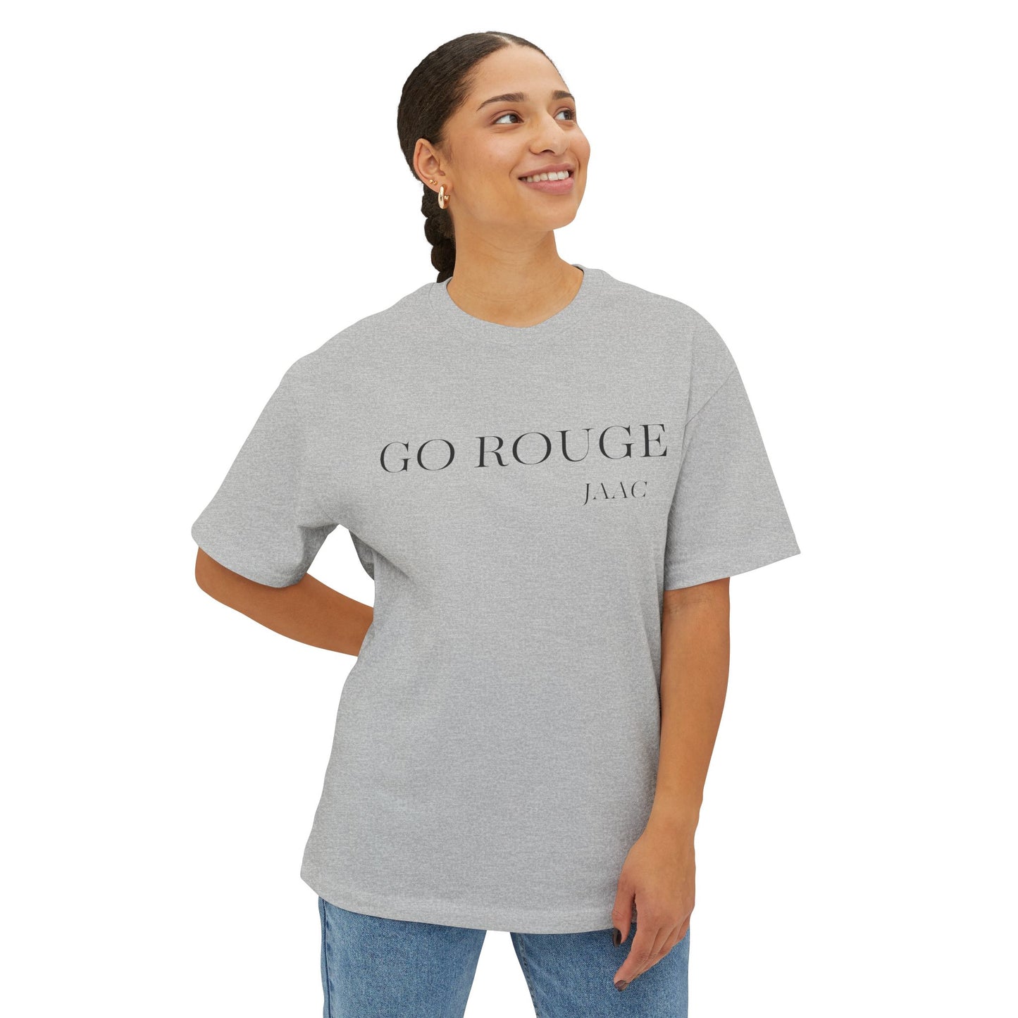 JAAC GO ROUGE Oversized Boxy T-Shirt