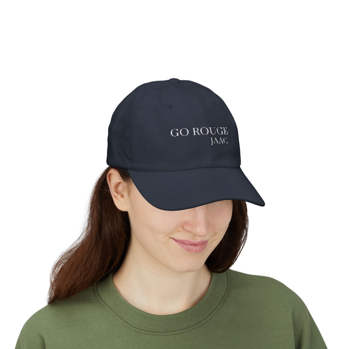 JAAC GO ROUGE Design Embroidered Classic Baseball Hat
