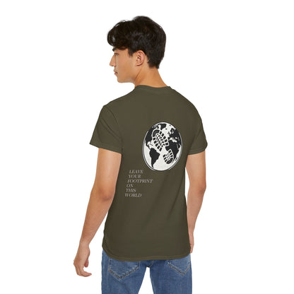 JAAC 'Leave Your Footprint' Design Back Graphic T-Shirt