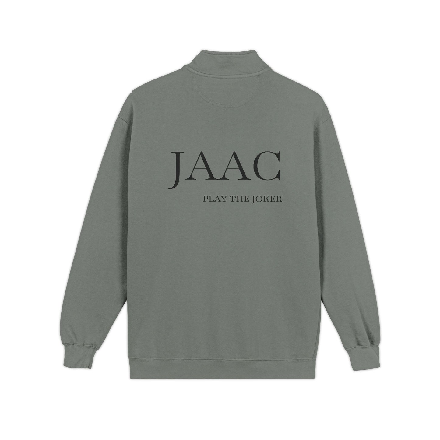 JAAC PLAY THE JOKER Design Quarter-Zip Sweatshirt