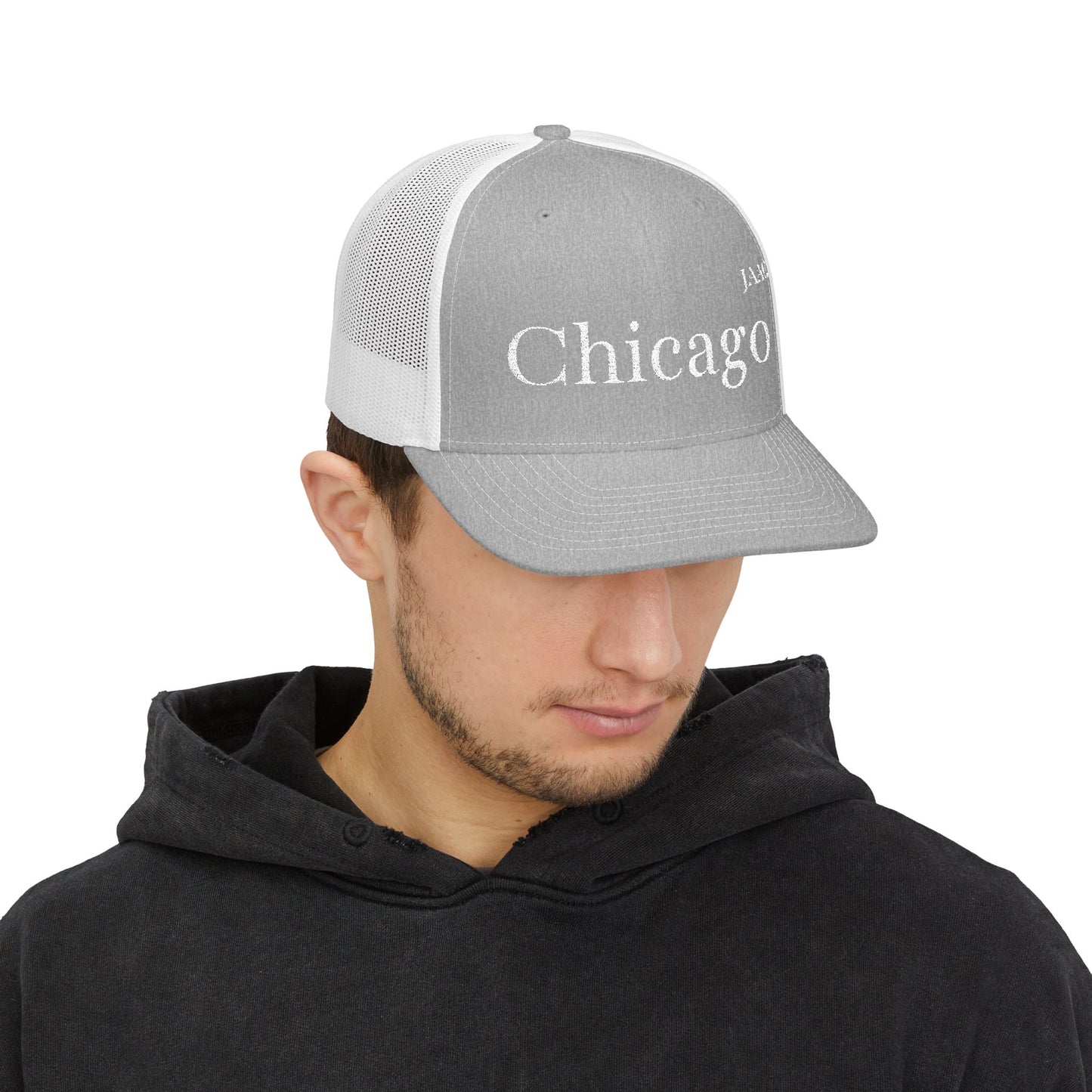 JAAC Chicago Design Snapback Trucker Cap