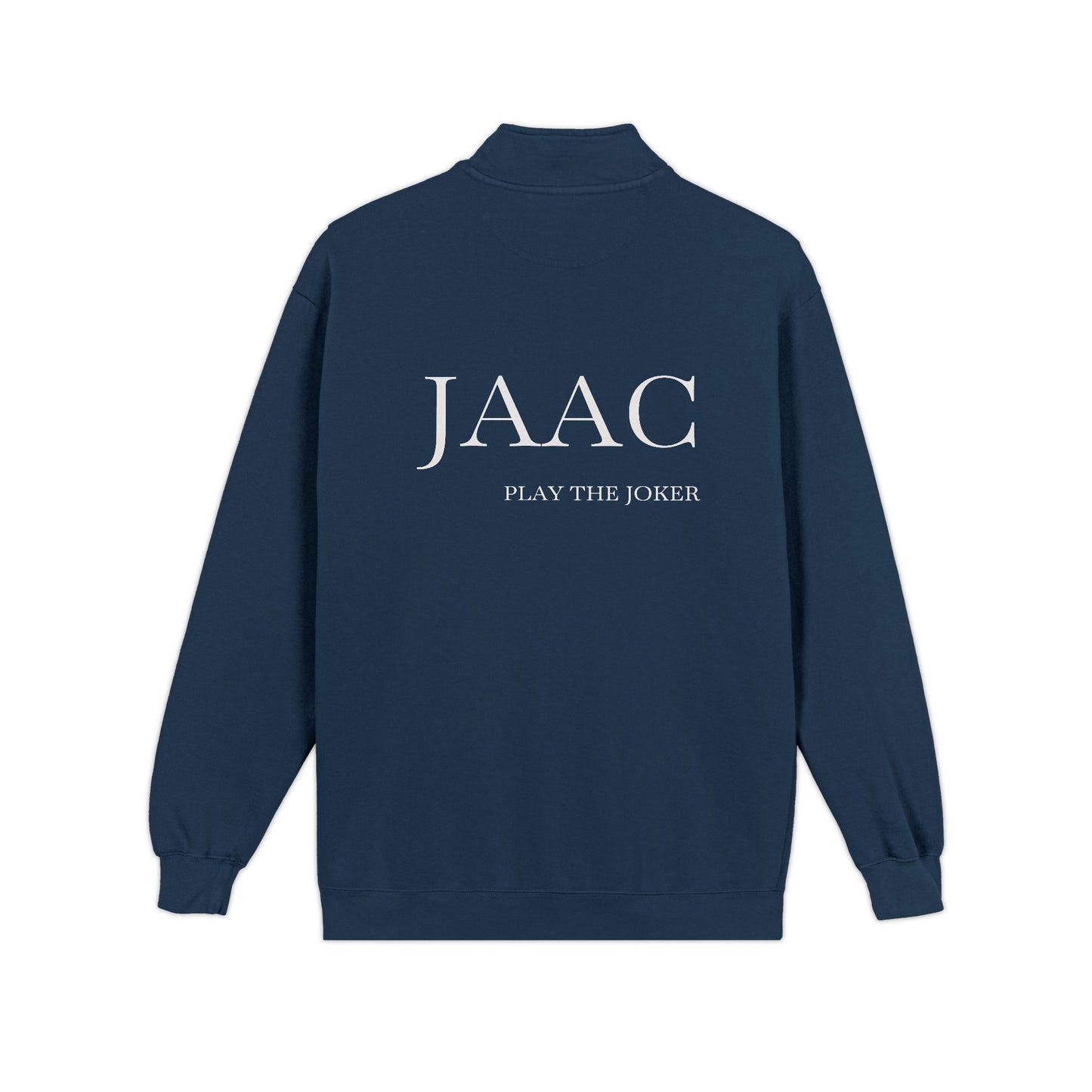 JAAC PLAY THE JOKER Design Quarter-Zip Sweatshirt