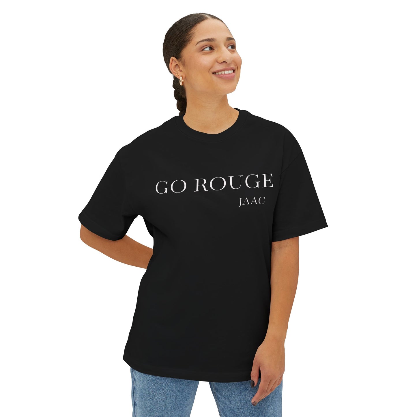 JAAC GO ROUGE Oversized Boxy T-Shirt