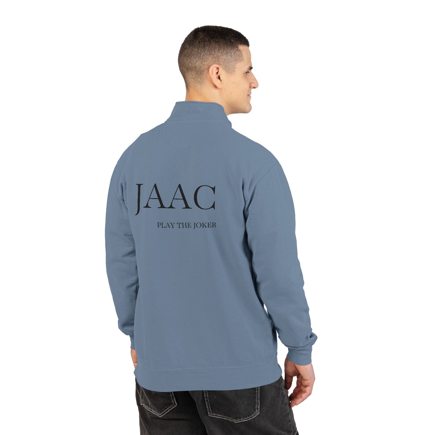 JAAC PLAY THE JOKER Design Quarter-Zip Sweatshirt