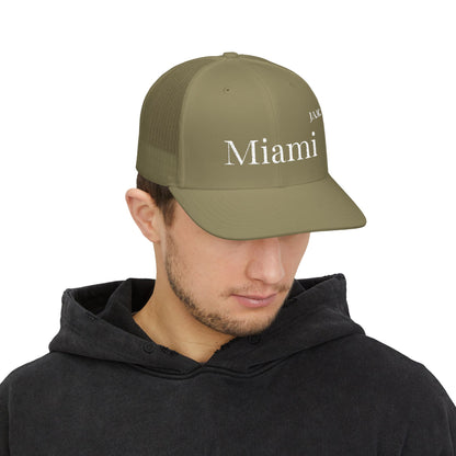 JAAC Miami Design Snapback Trucker Cap