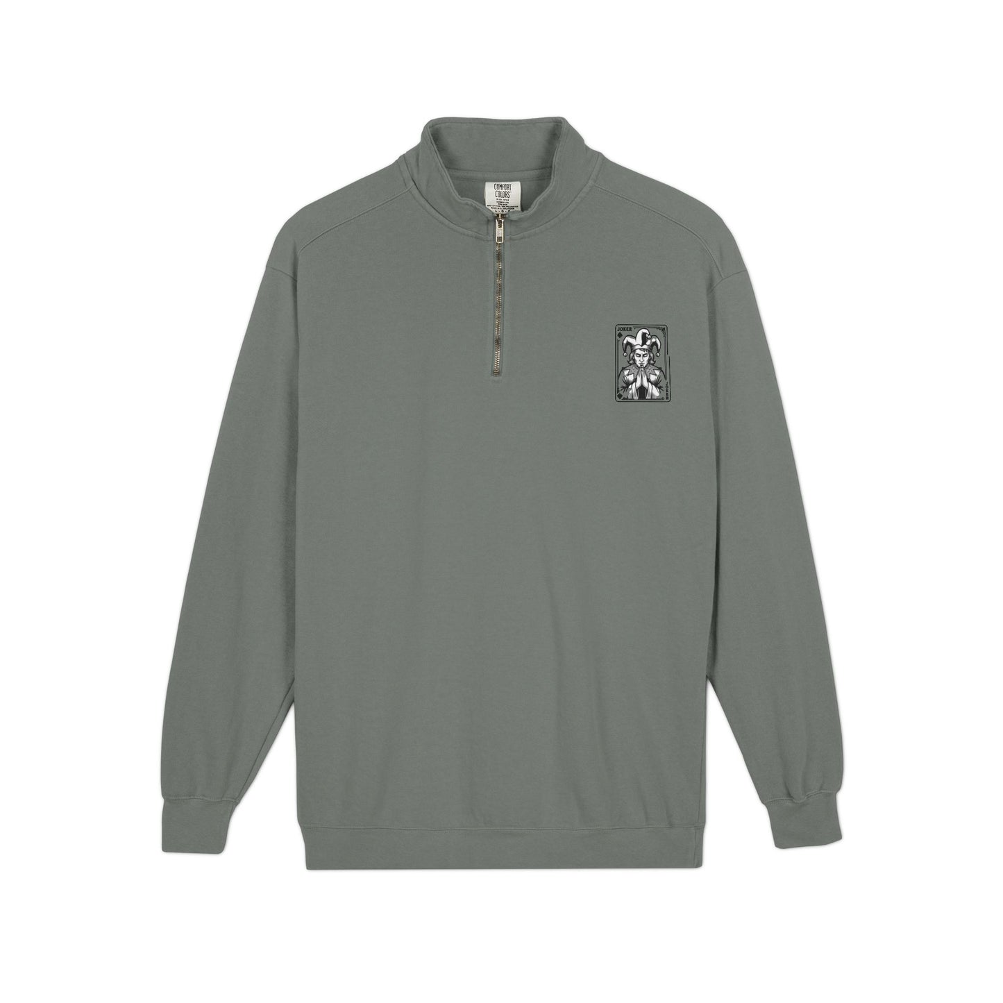 JAAC PLAY THE JOKER Design Quarter-Zip Sweatshirt