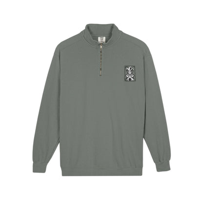 JAAC PLAY THE JOKER Design Quarter-Zip Sweatshirt