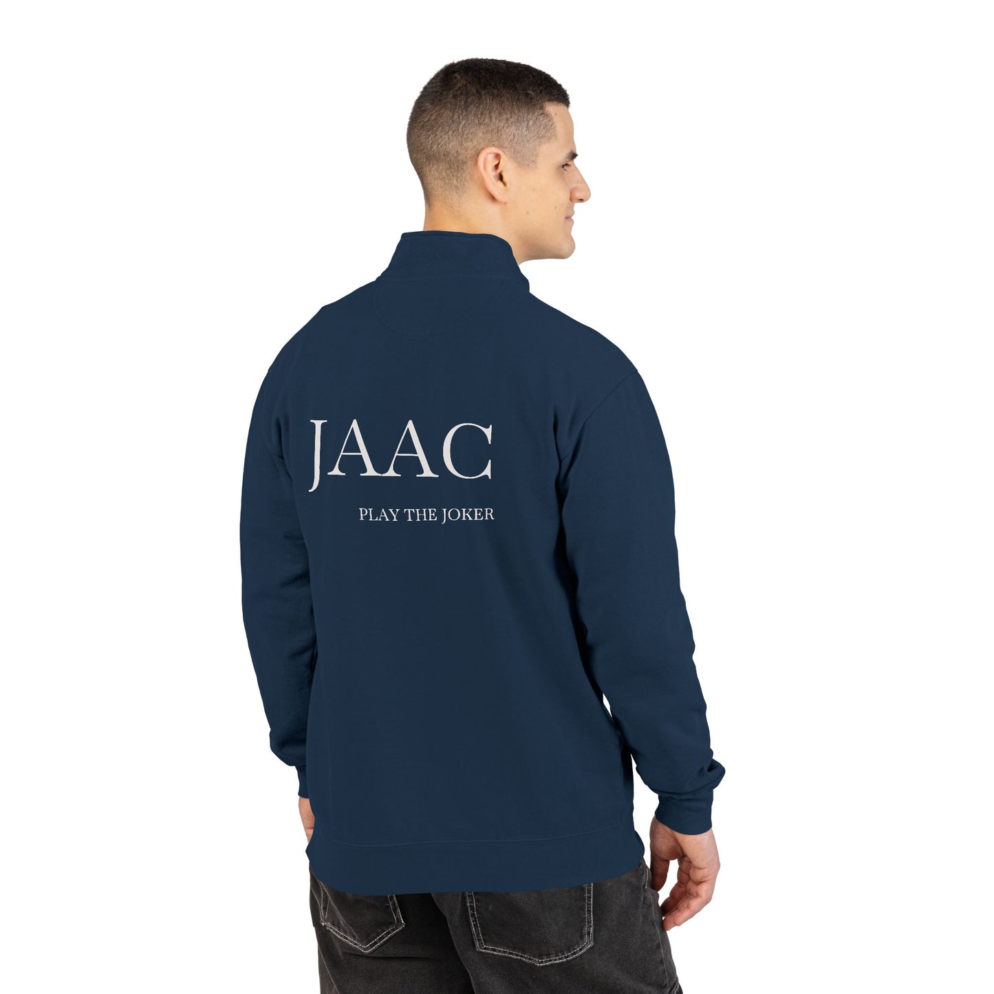JAAC PLAY THE JOKER Design Quarter-Zip Sweatshirt