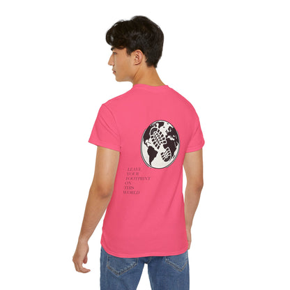 JAAC 'Leave Your Footprint' Design Back Graphic T-Shirt