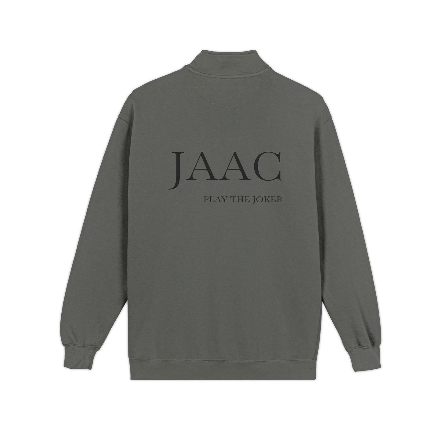 JAAC PLAY THE JOKER Design Quarter-Zip Sweatshirt