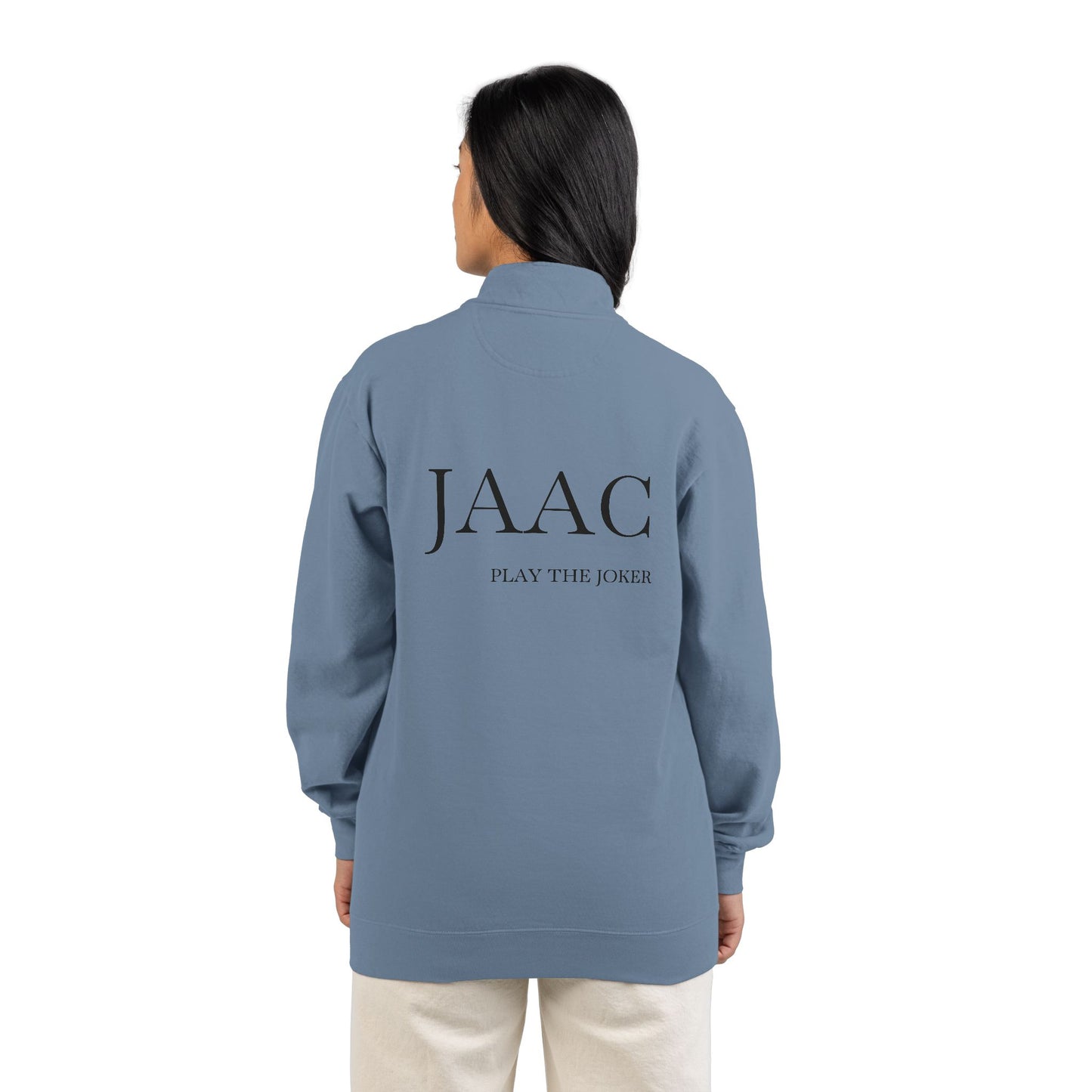 JAAC PLAY THE JOKER Design Quarter-Zip Sweatshirt
