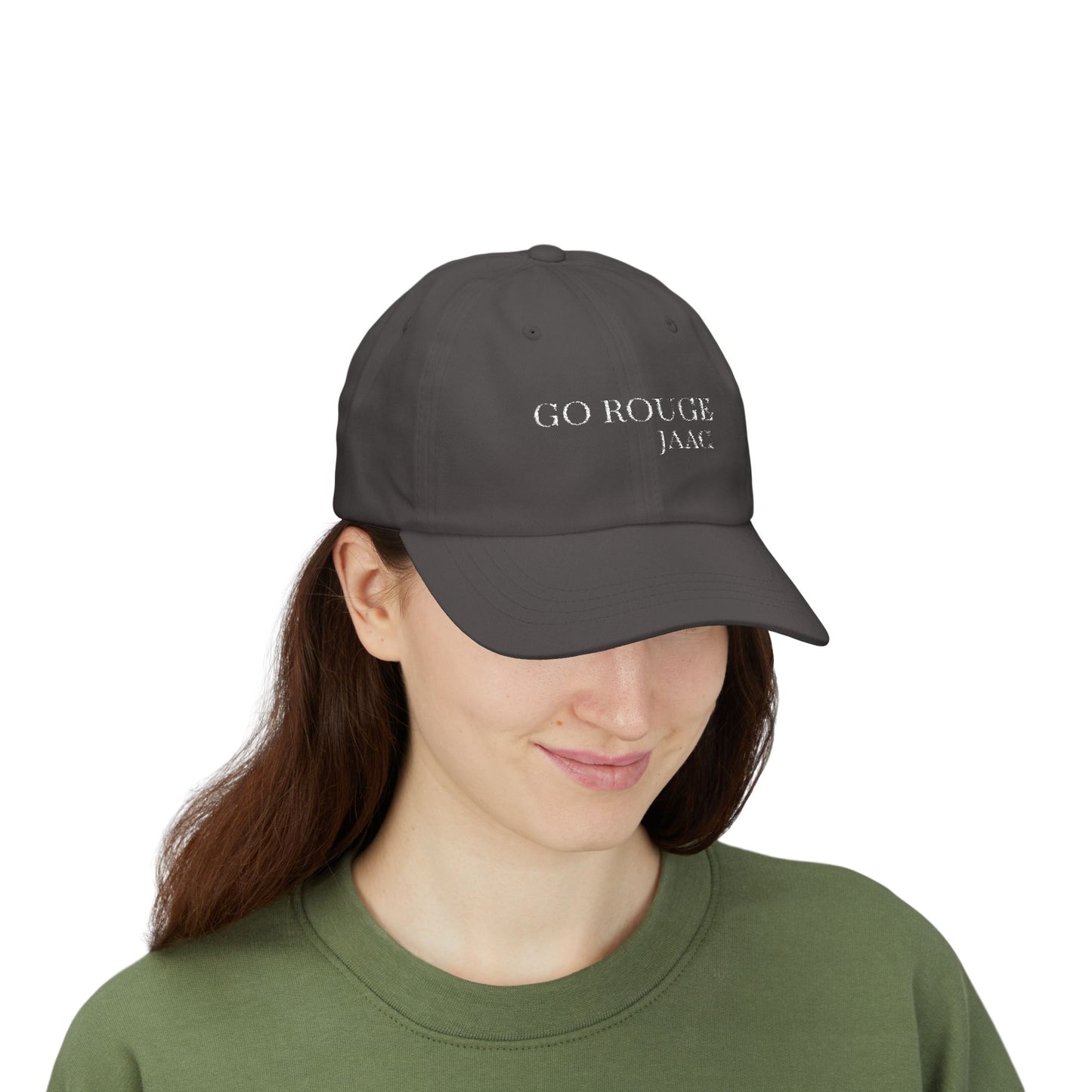 JAAC GO ROUGE Design Embroidered Classic Baseball Hat