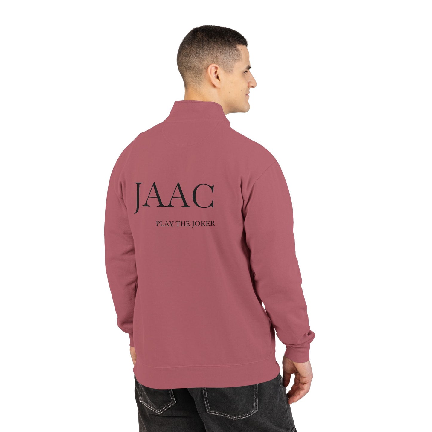 JAAC PLAY THE JOKER Design Quarter-Zip Sweatshirt