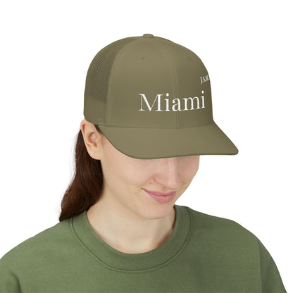 JAAC Miami Design Snapback Trucker Cap