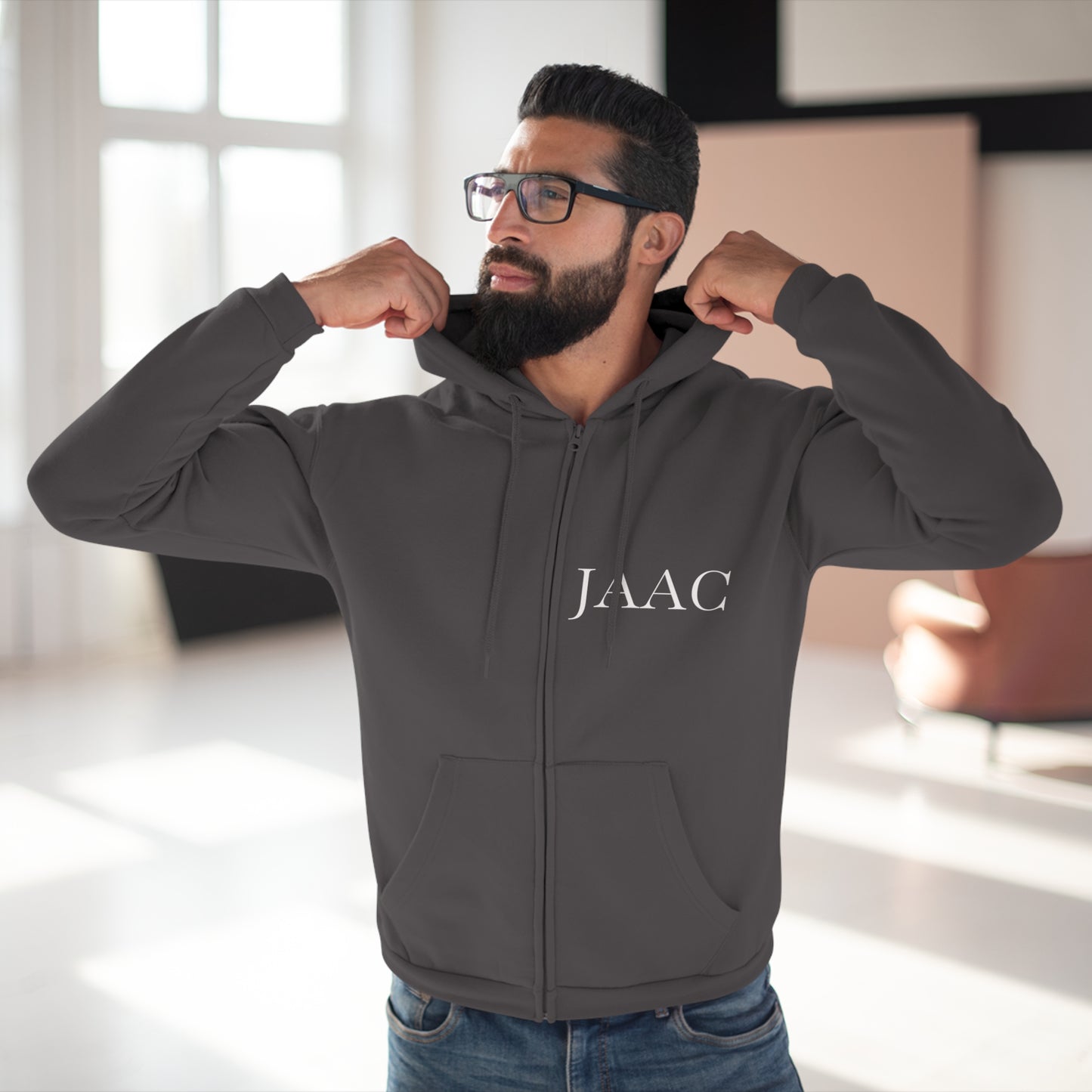 JAAC VISIONARY Design Zip Hoodie