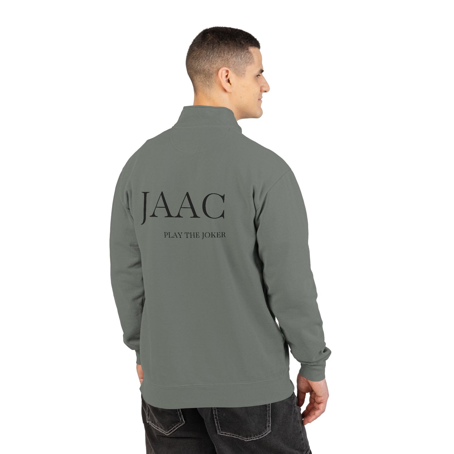JAAC PLAY THE JOKER Design Quarter-Zip Sweatshirt