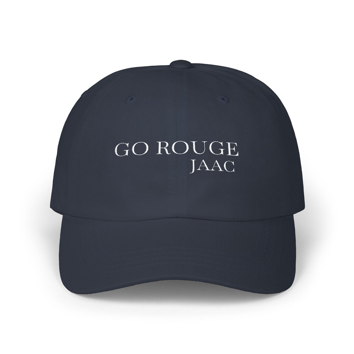 JAAC GO ROUGE Design Embroidered Classic Baseball Hat