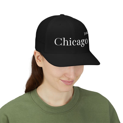 JAAC Chicago Design Snapback Trucker Cap