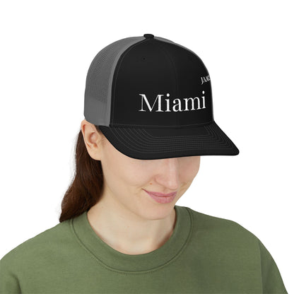 JAAC Miami Design Snapback Trucker Cap
